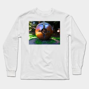 Pomodoro's Sphere. Berkeley, California 2008 Long Sleeve T-Shirt